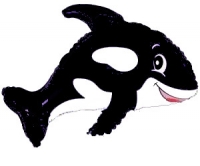 Минифигура 14" Дружелюбный кит