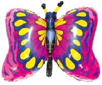 Минифигура 14" Бабочка фуксия