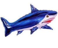 Минифигура 14" Акула синий