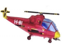 Минифигура 14" Вертолет красный