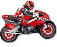 Фигура Мотоциклист 29" красный