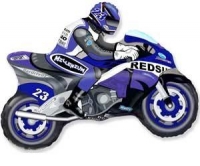 Фигура Мотоциклист 29" синий