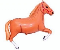 Фигура Лошадь 36" коричневый