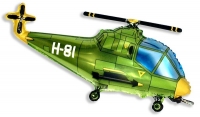 FM Фигура Вертолет зеленый 38"/97см.